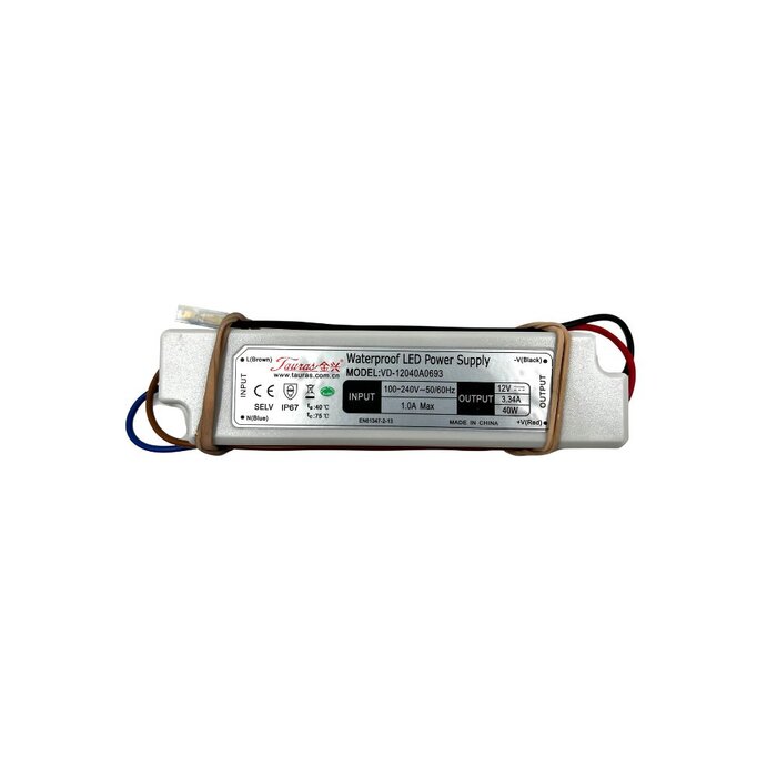 ADAPTADOR TAURAS 40W 12VDC C/CON CEPG