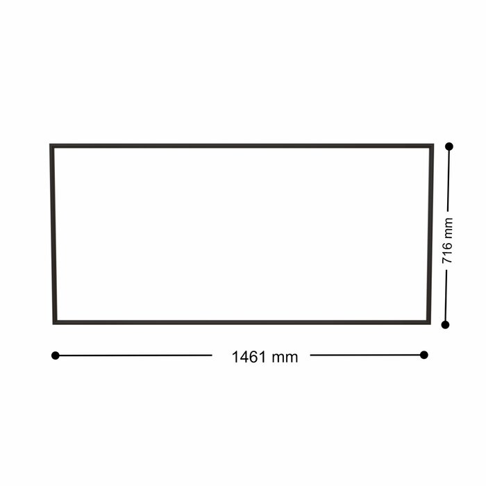 EMPAQUE MAGNETICO UNIVERSAL 716X1461MM