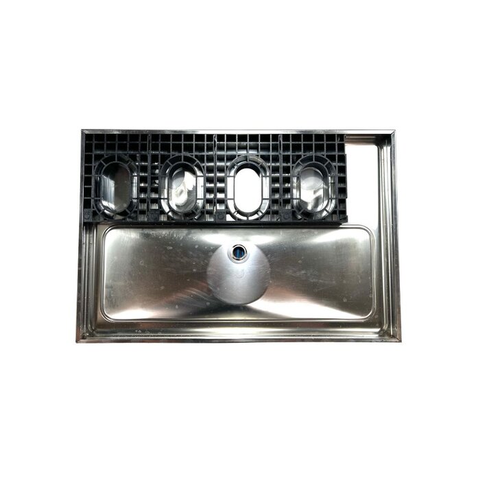 CHAROLA MET 2 TORRES CER 60X40CM