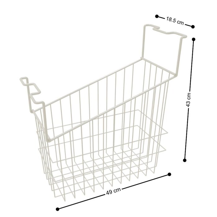 CANASTILLA MET BLA EHF10 185X527MM
