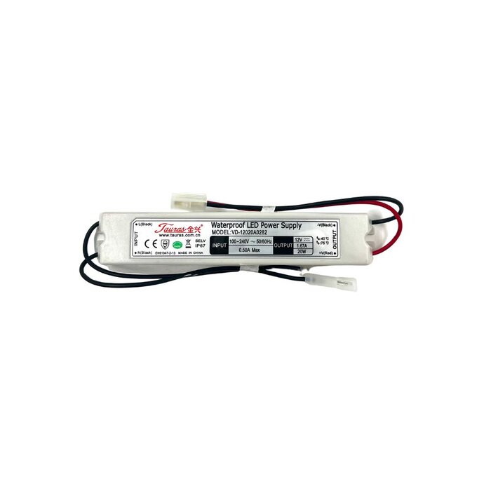 ADAPTADOR TAURAS 20W 12VDC C/CON CEPG