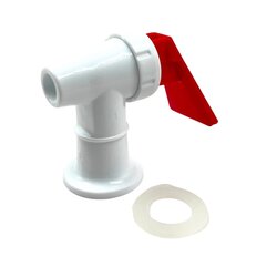 LLAVE AGUA CALIENTE 3/4" ROJ HEMB P/DIS