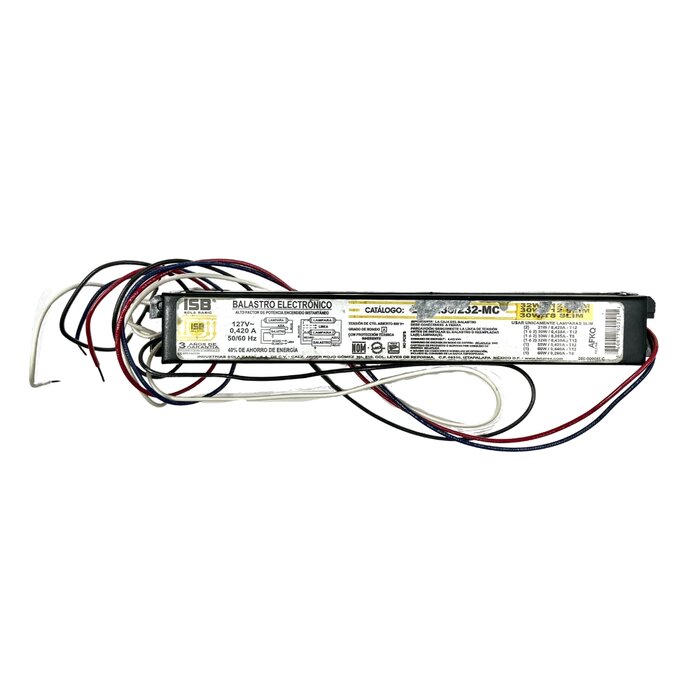 BALASTRA EI0-230/232-MC 127V 2X38W ISB