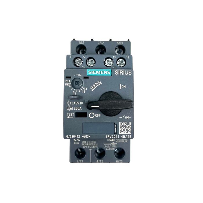 INTERRUPTOR TERMAG 220V 30A 3POLOS 3RV10