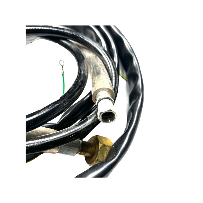 MANGUERA NYL 6' FLARE 1/4" P/CONEX CO2