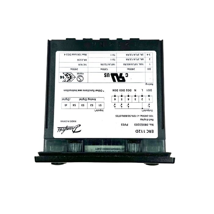 CONTROL ERC112D CON 115V RG'S FRS