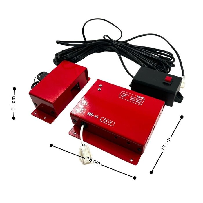 CERRADURA ELECTRICA ROJ 127V 1PC CNCH G7