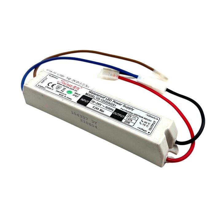 ADAPTADOR VD-12020A0281 20W 12VDC C/CON