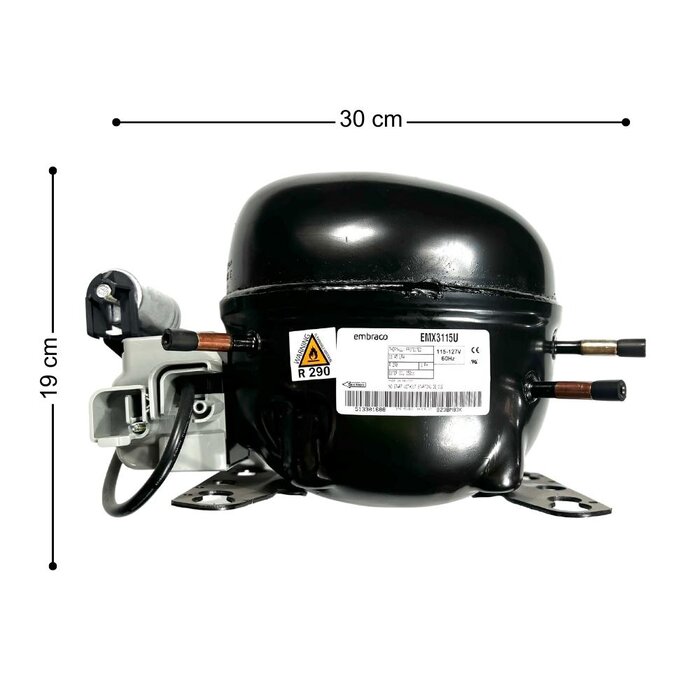 COMPRESOR EMB EMX3115U 115V 60HZ R2
