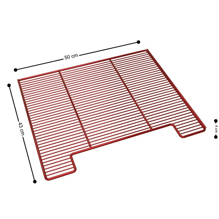 PARRILLA ABATIBLE ROJ DER VRD20