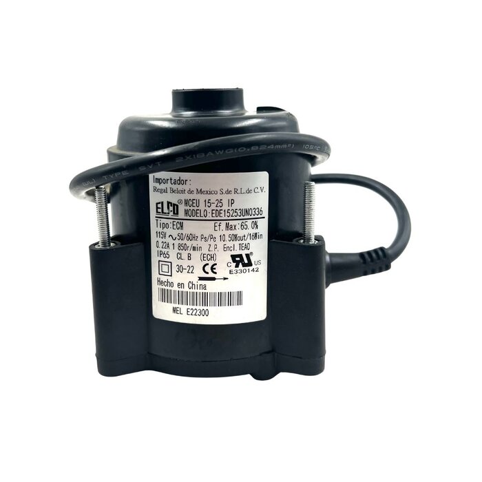 MOTOR E ELC 16W 115V 50/60HZ1850RPM EX B
