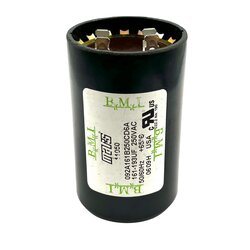 CAPACITOR 161-193MFD 165VAC 50/60HZ CAPACITOR 161-193MFD 165VAC 50/60HZ