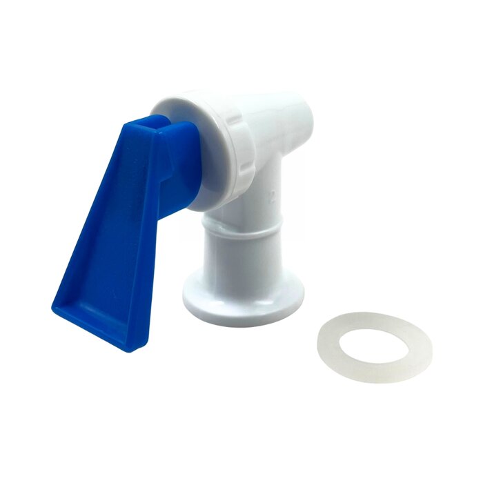 LLAVE AGUA FRIA 3/4" AZU HEMBRA P/DIS