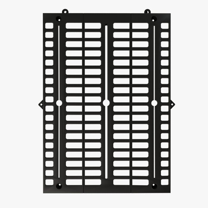 REJILLA PP TRASERA CEN NEG