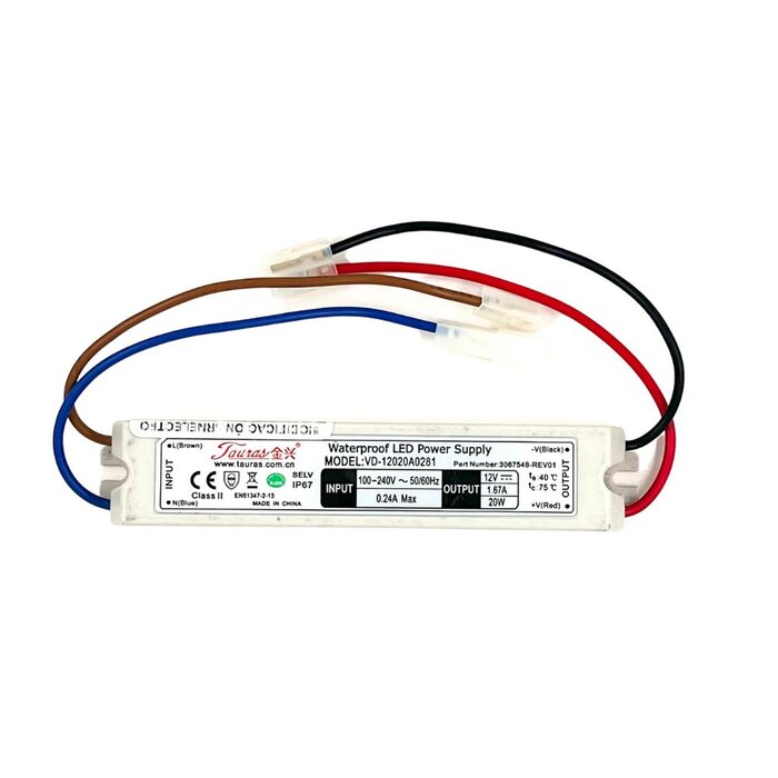 ADAPTADOR VD-12020A0281 20W 12VDC C/CON
