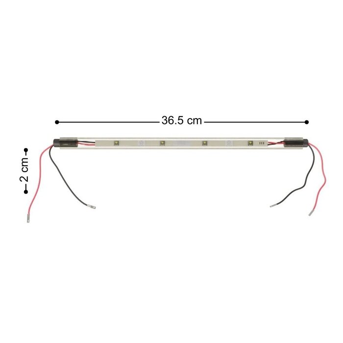 LAMPARA 4 LEDS 3.84W 12V 365MM