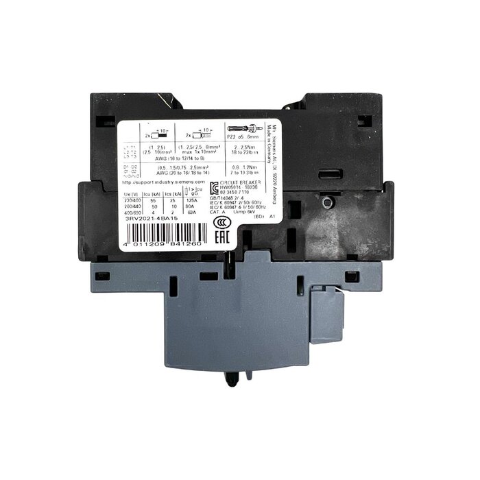 INTERRUPTOR TERMAG 220V 30A 3POLOS 3RV10