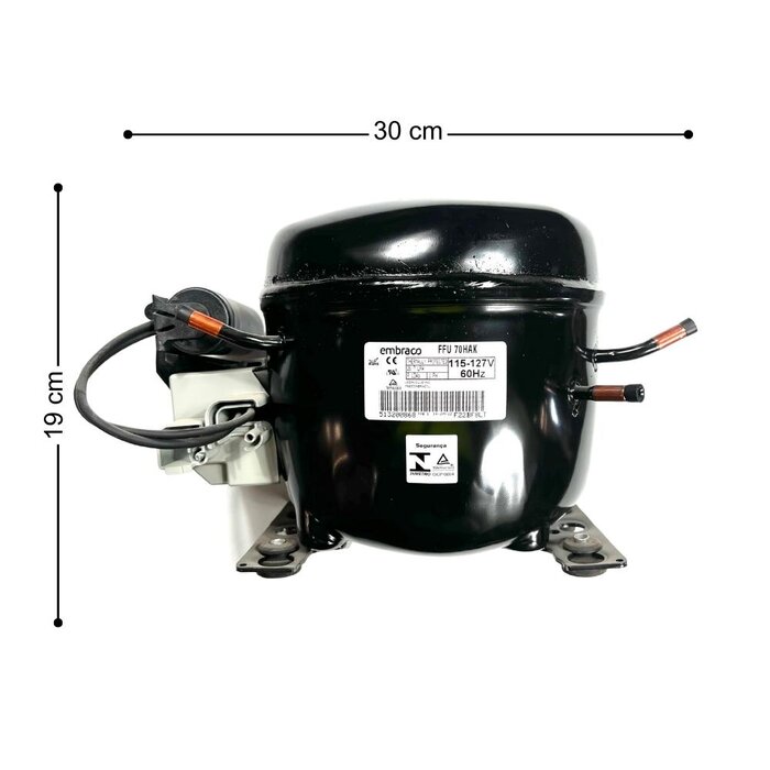 COMPRESOR EMB FFU70HAK 115V 60HZ